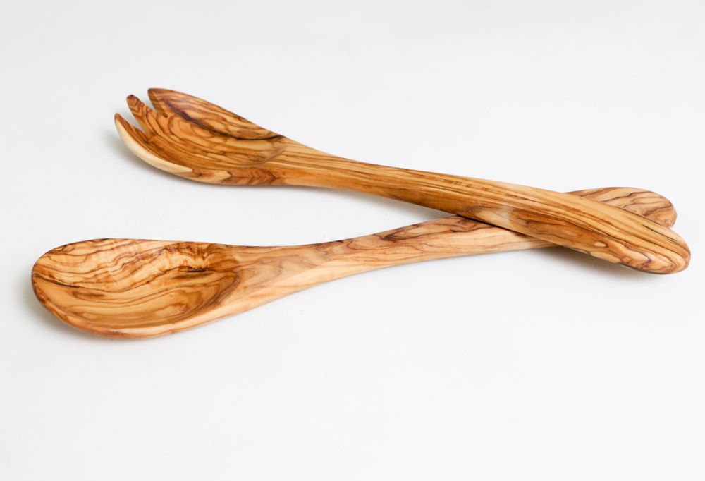 Assiettes de réception - Bois d'oliviers - ART'MONIE