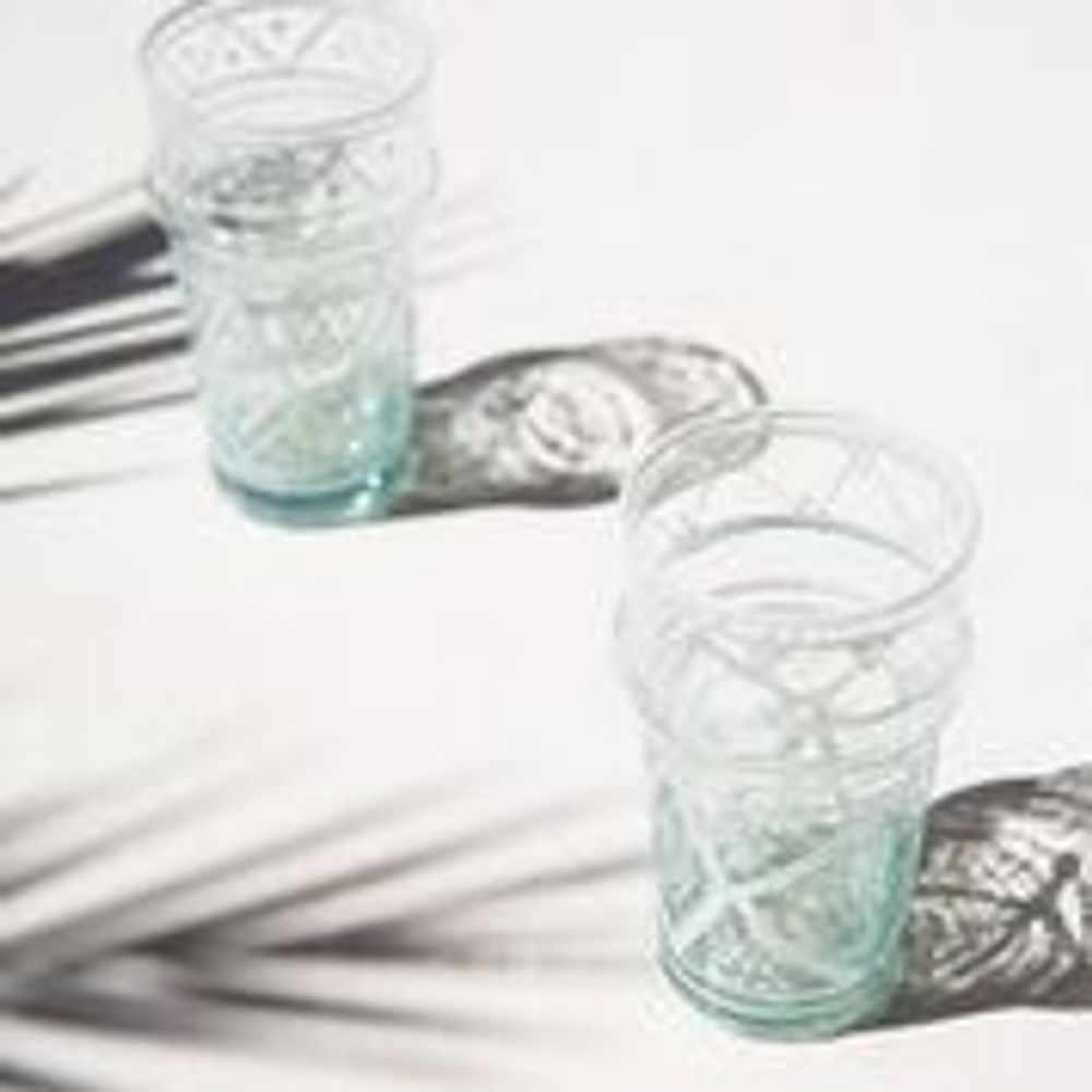 Glass - Mouth blown recycled glass - CHABI CHIC