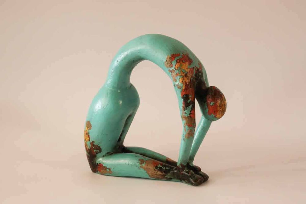 Decorative objects - Statue for indoor decoration Mona Yoga - AMADERA