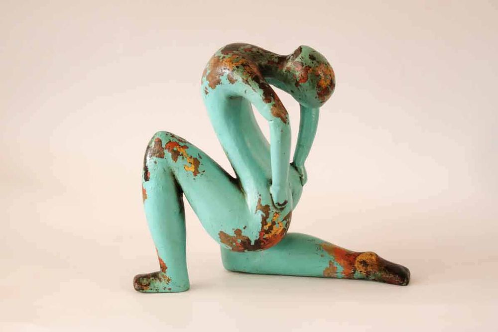 Decorative objects - Statue for indoor decoration Mona Yoga - AMADERA