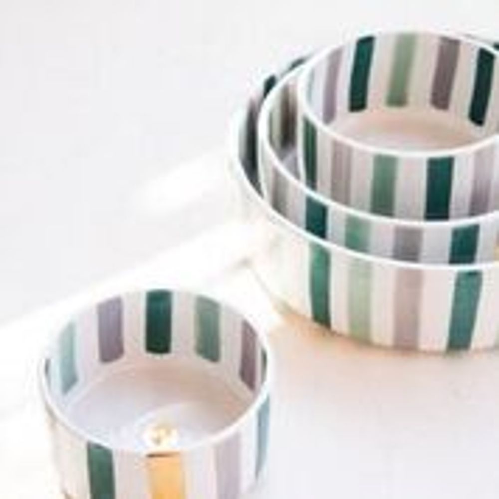 Everyday plates - Ceramic Ourika gold - CHABI CHIC