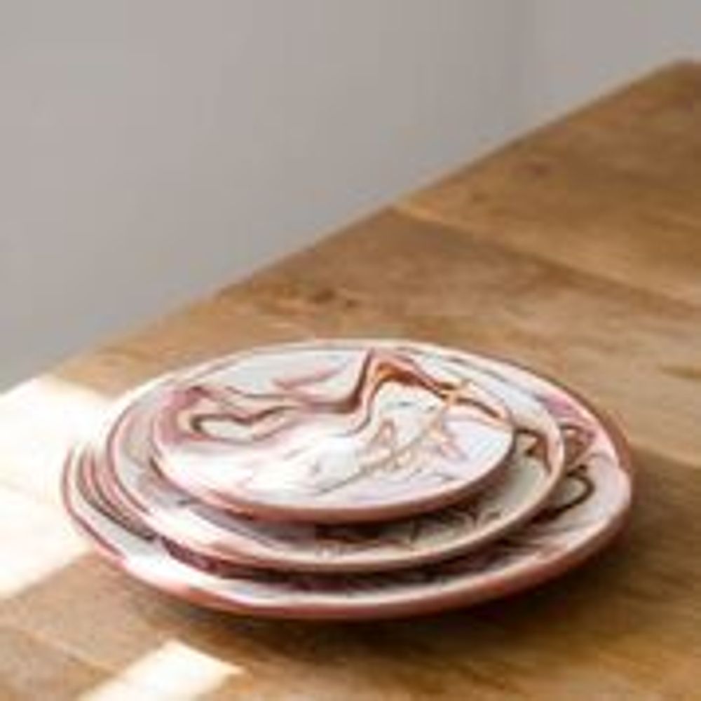 Assiettes au quotidien - COLLECTION POTERIE TOURBILLON - CHABI CHIC