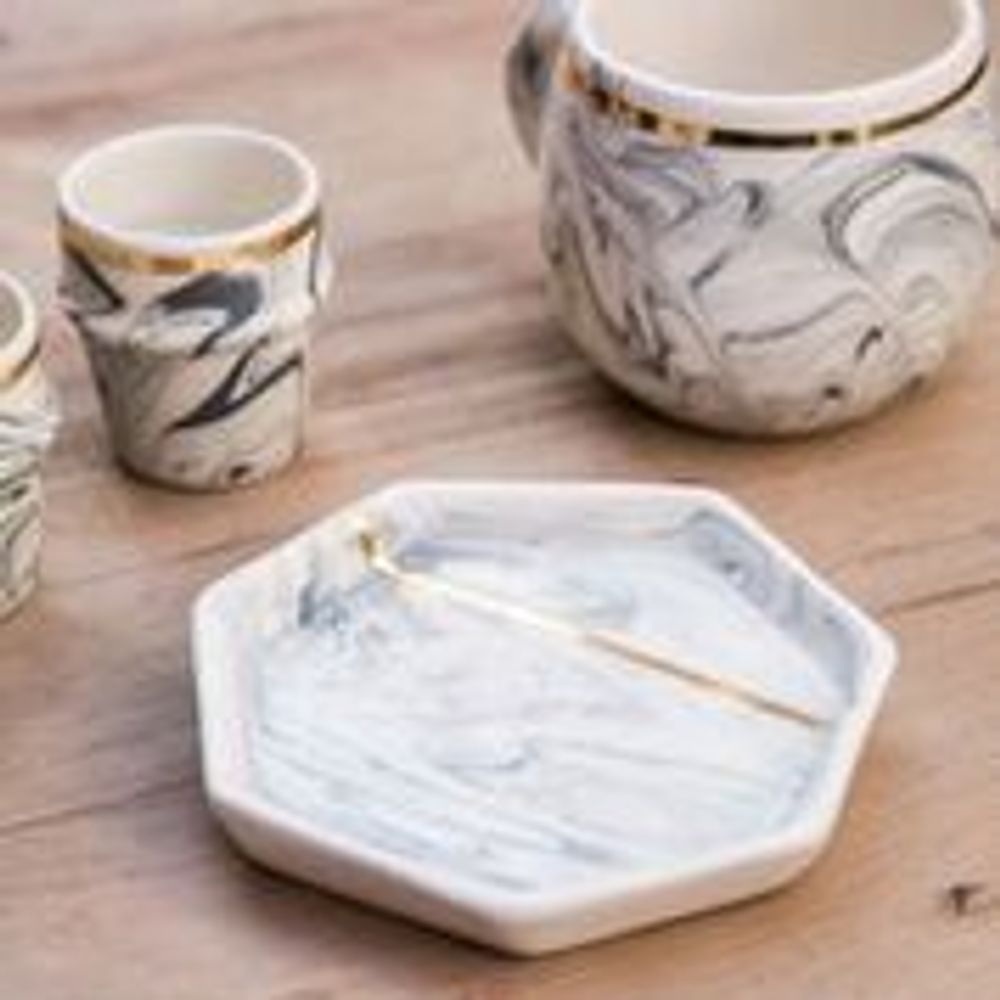 Assiettes au quotidien - COLLECTION POTERIE TOURBILLON - CHABI CHIC