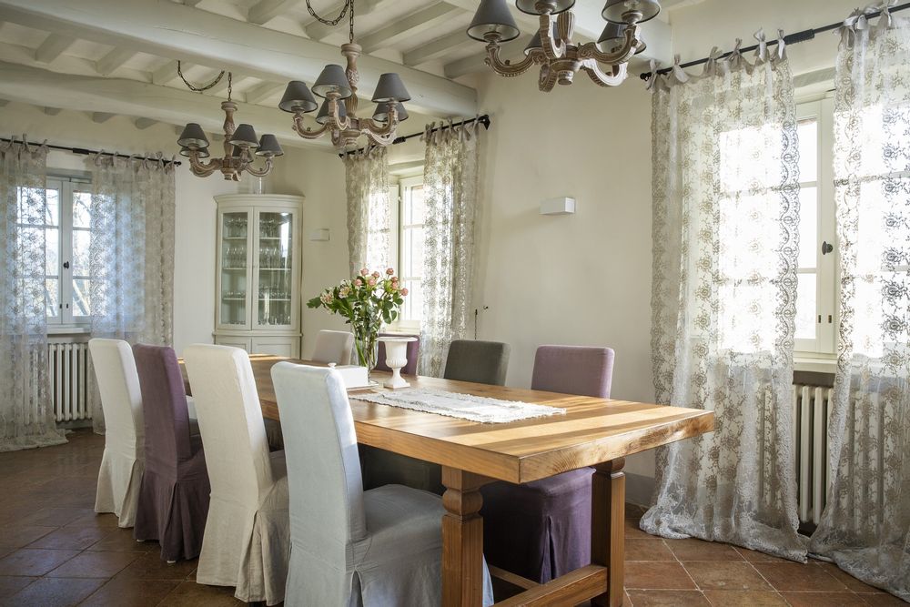 Curtains and window coverings - Lace Curtains - CHEZ MOI ITALIA
