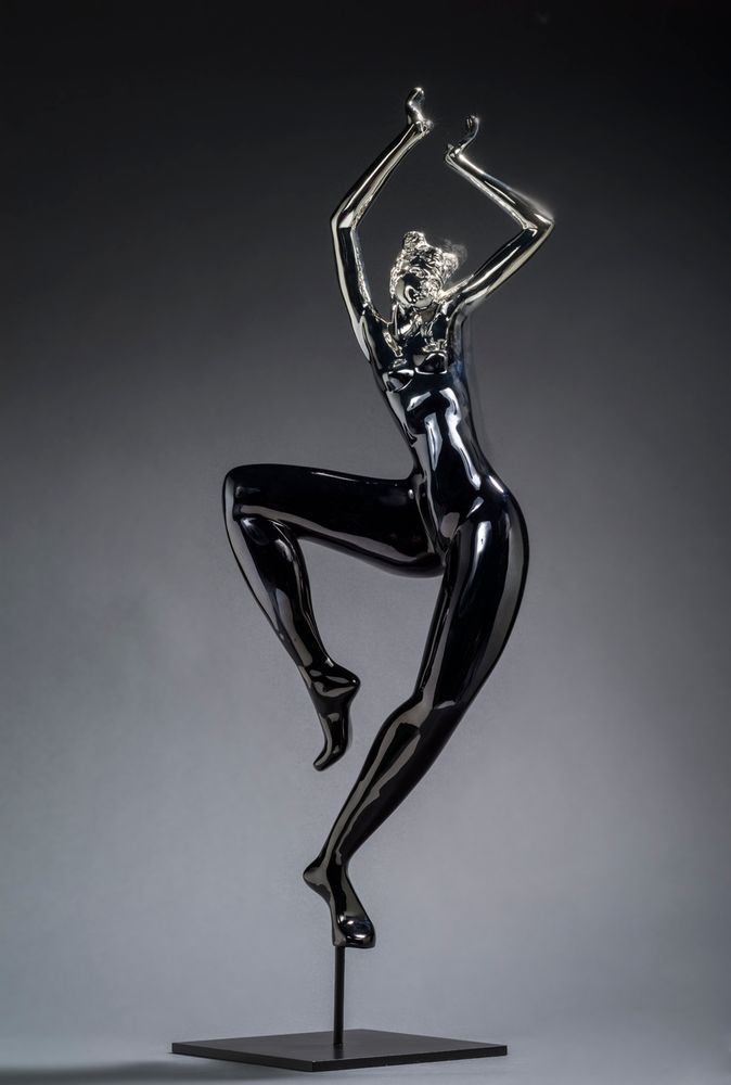 Sculptures, statuettes et miniatures - BIKINI Sculpture Résine et Bronze - ABRAHAM SCULPTEUR PARIS