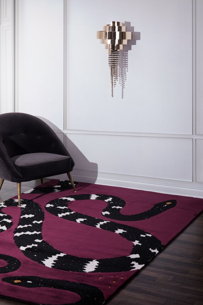 Autres décorations murales - TAPIS SERPENT - RUG'SOCIETY