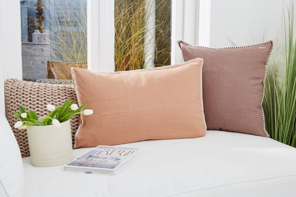 Fabric cushions - Linen Cushions and linen placemats, napkins - DAHLENBURG
