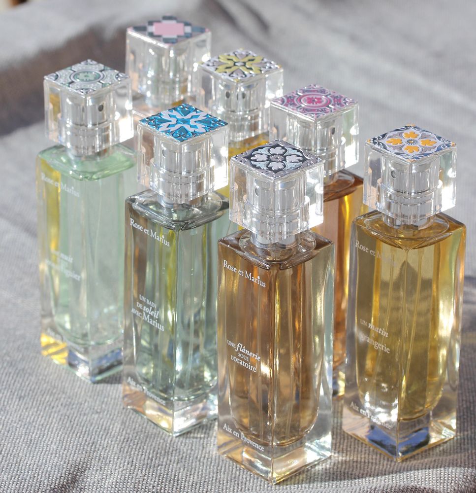 Fragrance for women & men - Eaux de Parfum - ROSE ET MARIUS