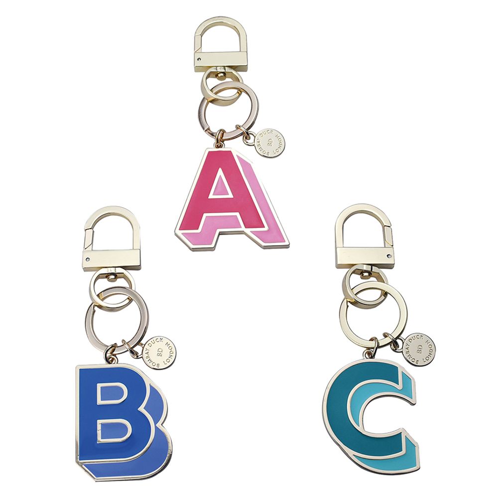 Cadeaux - Letterpop Porte-Clés en Émail Lettres - BOMBAY DUCK