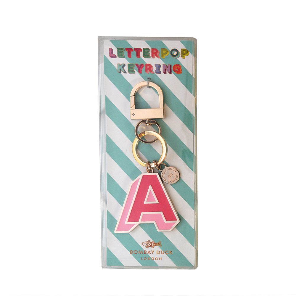 Cadeaux - Letterpop Porte-Clés en Émail Lettres - BOMBAY DUCK