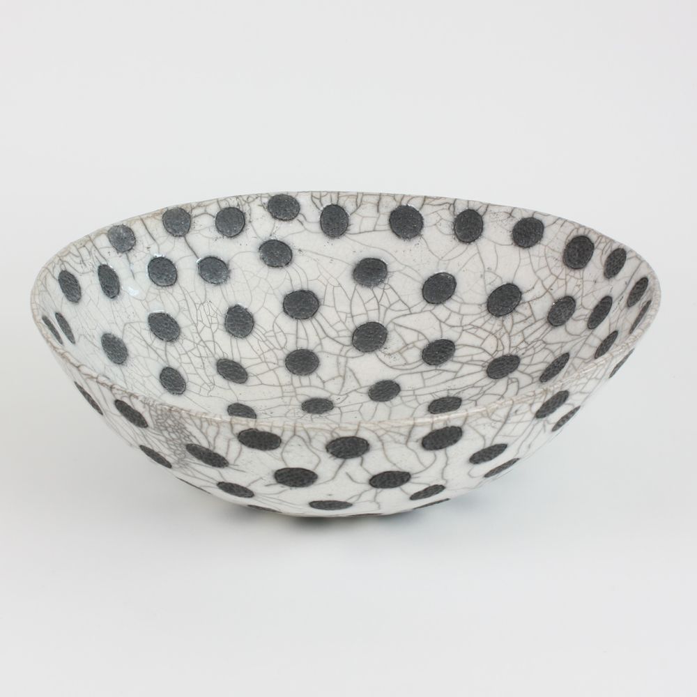 Decorative objects - Coupe Pois ceramic bowl - ATELIERNOVO