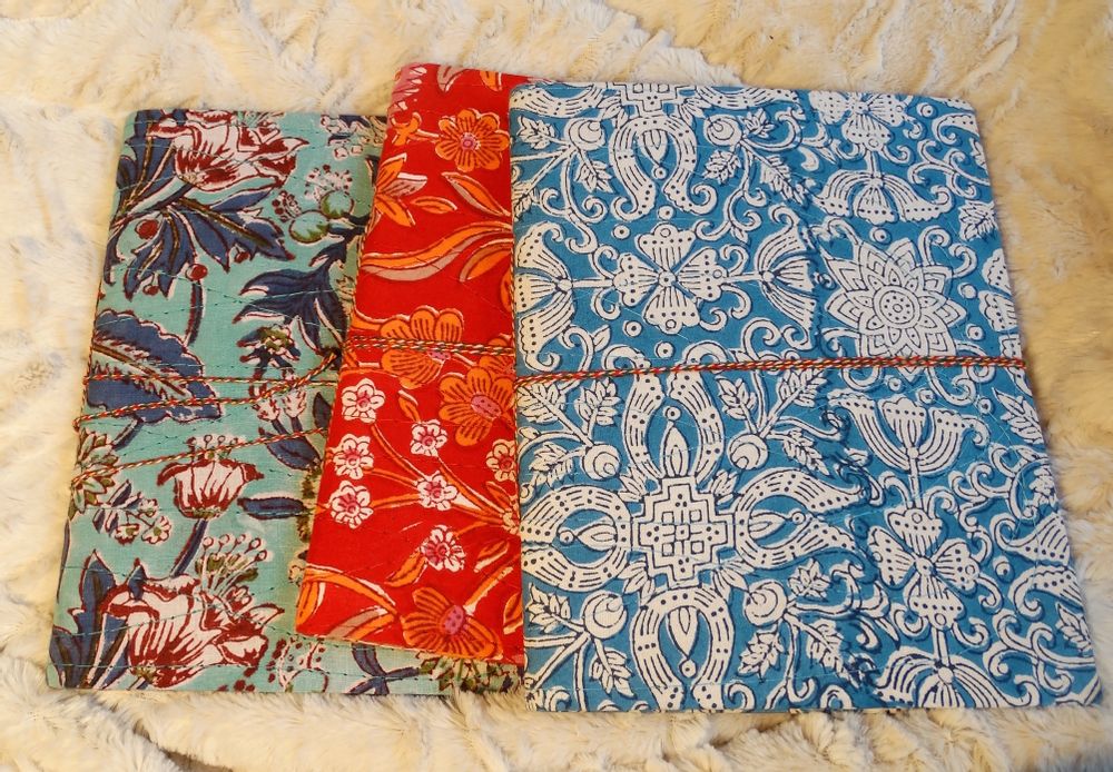 Stationery - Handmade writing notebook, recycled paper - PECHAAN