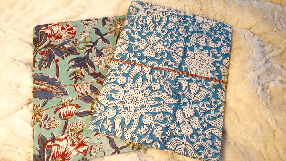 Stationery - Handmade writing notebook, recycled paper - PECHAAN