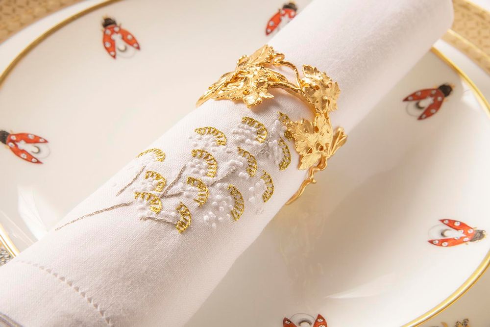 Table linen - PLUMETIS TABLECLOTH - RENAISSANCE