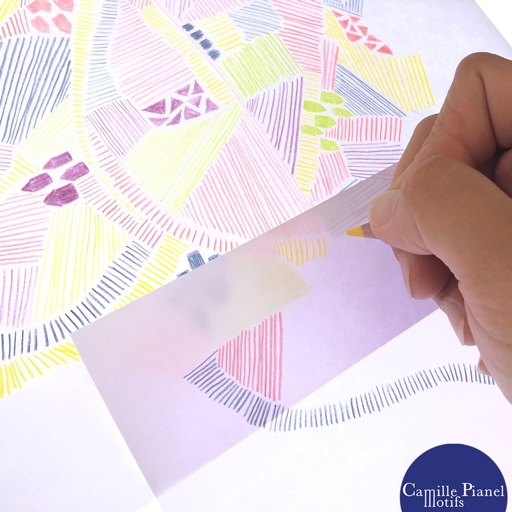 Papiers peints - Papier peint unique, sur mesure & personnalisable - CAMILLE PIANEL MOTIFS