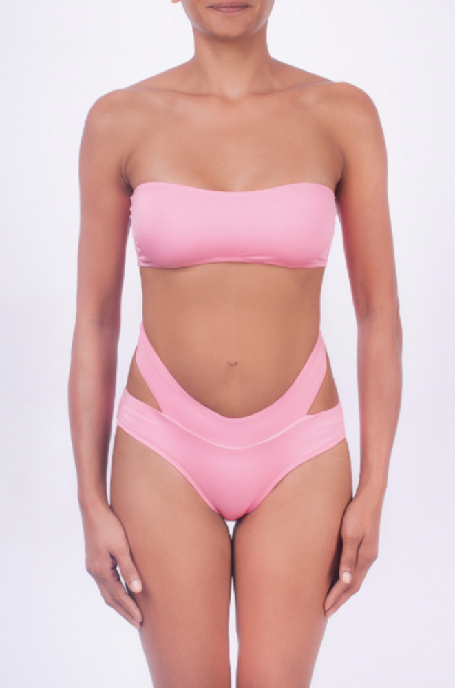 Apparel - Malibu Shabby Pink Bikini - BLEU DE VOUS