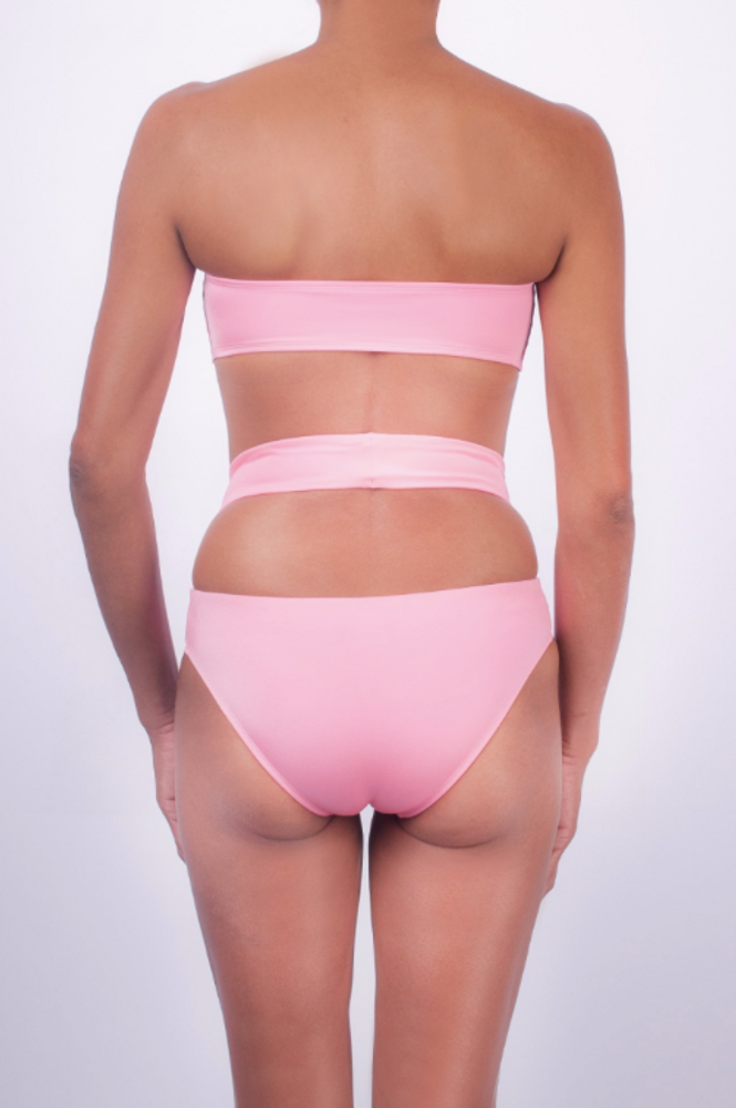 Apparel - Malibu Shabby Pink Bikini - BLEU DE VOUS