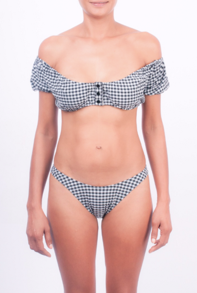 Apparel - St Tropez Vichy Bikini - BLEU DE VOUS