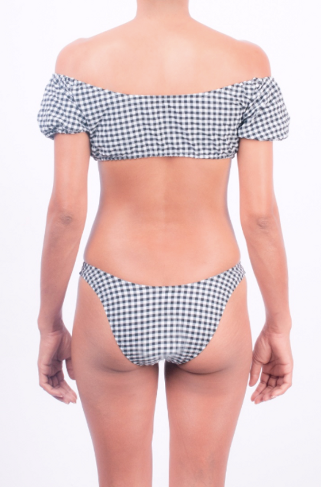 Apparel - St Tropez Vichy Bikini - BLEU DE VOUS