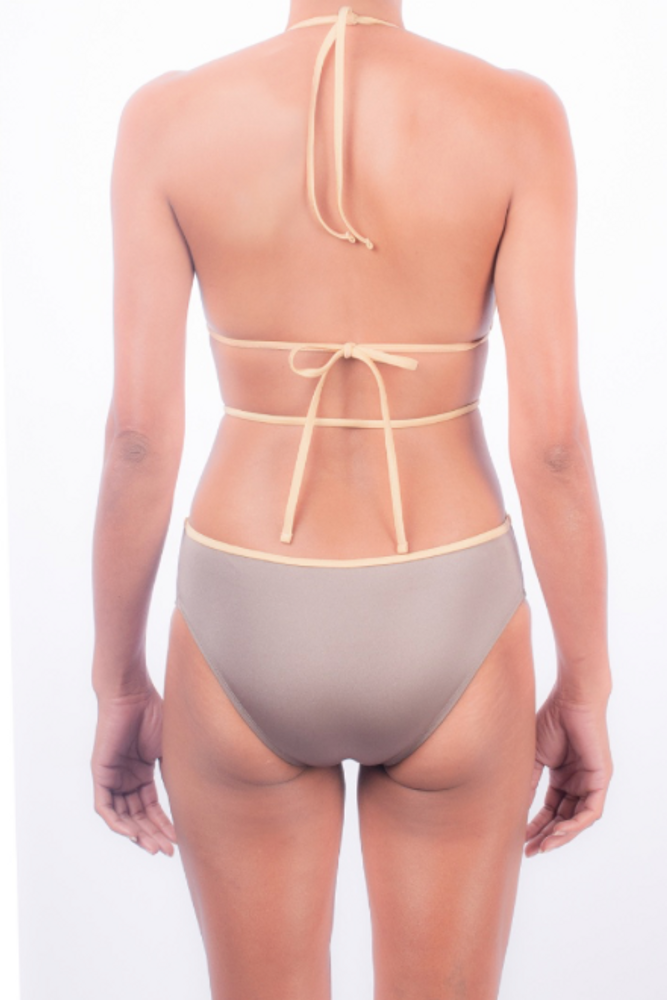 Prêt-à-porter - Bikini Palombaggia Bicolore - BLEU DE VOUS