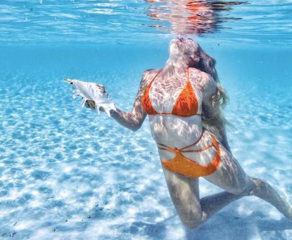 Prêt-à-porter - Bikini Palombaggia Amber - BLEU DE VOUS