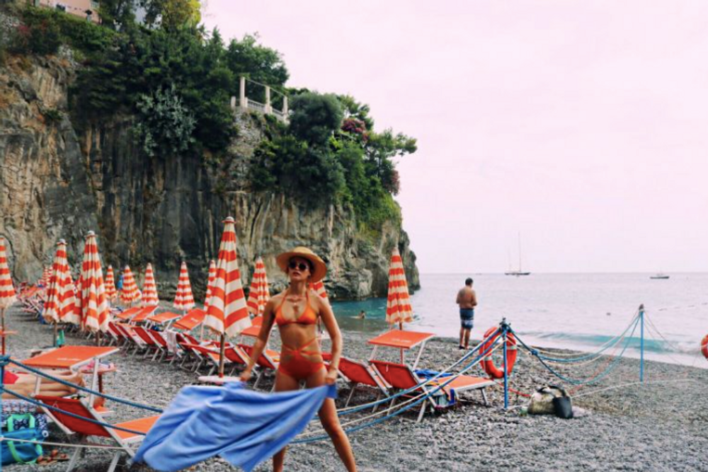 Prêt-à-porter - Bikini Palombaggia Amber - BLEU DE VOUS