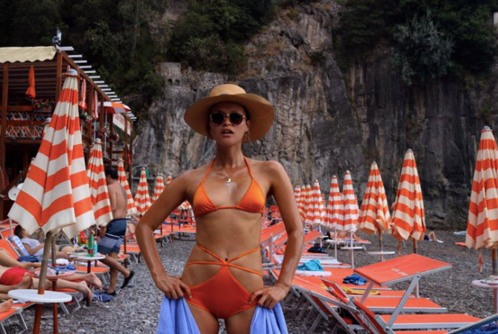 Prêt-à-porter - Bikini Palombaggia Amber - BLEU DE VOUS