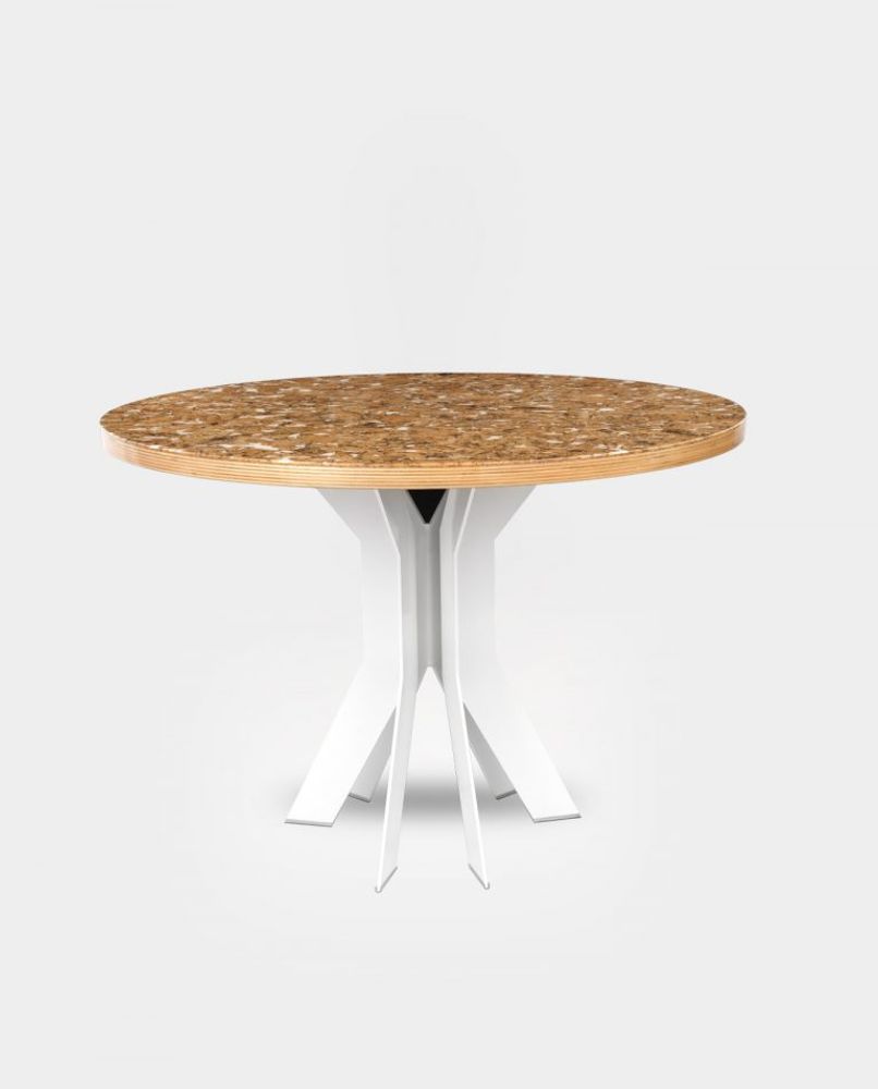 Dining Tables - Cork Decor White - MIGALOO HOME
