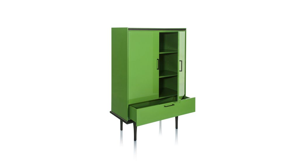 Wardrobe - Mekong Lacquered Wood Cabinet - JNL
