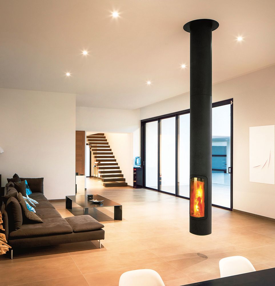 Fireplaces - Slimfocus - FOCUS CHEMINÉES CONTEMPORAINES