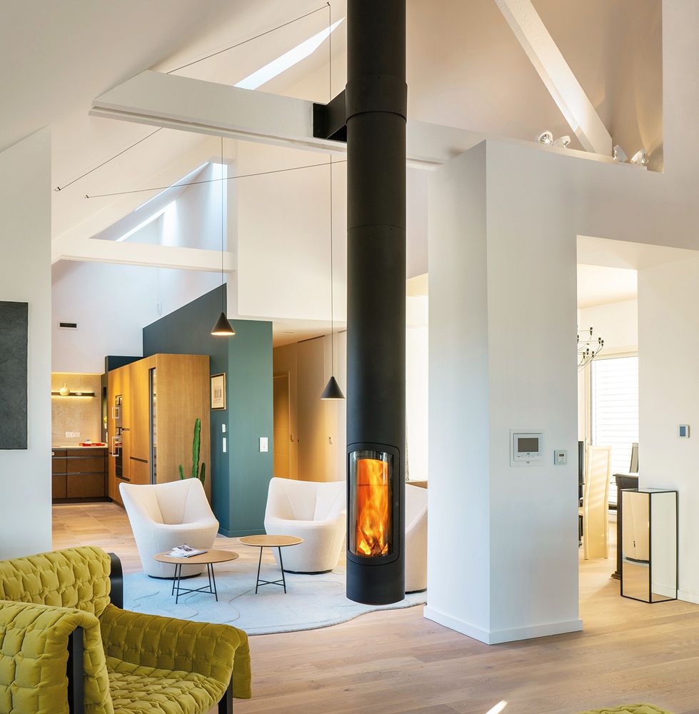 Fireplaces - Slimfocus - FOCUS CHEMINÉES CONTEMPORAINES