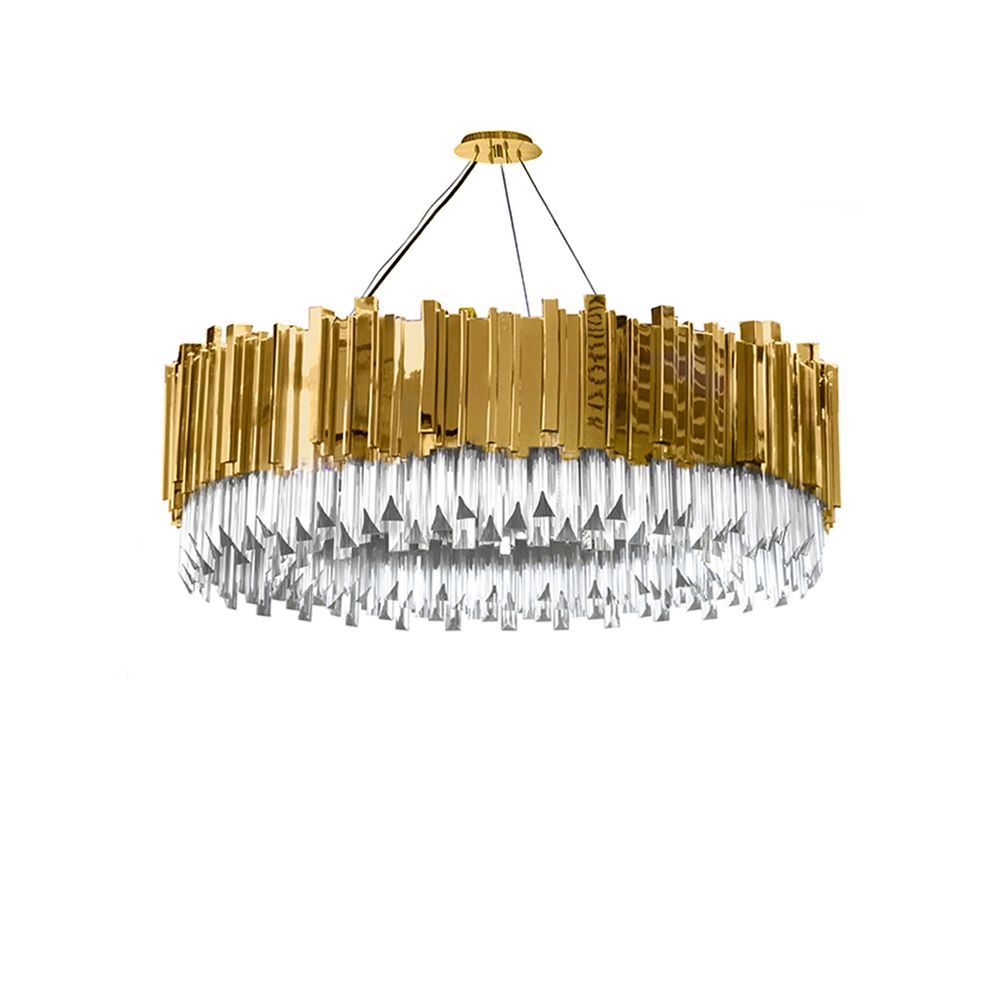Mobilier et rangements pour bureau - Empire Suspension Lamp - COVET HOUSE
