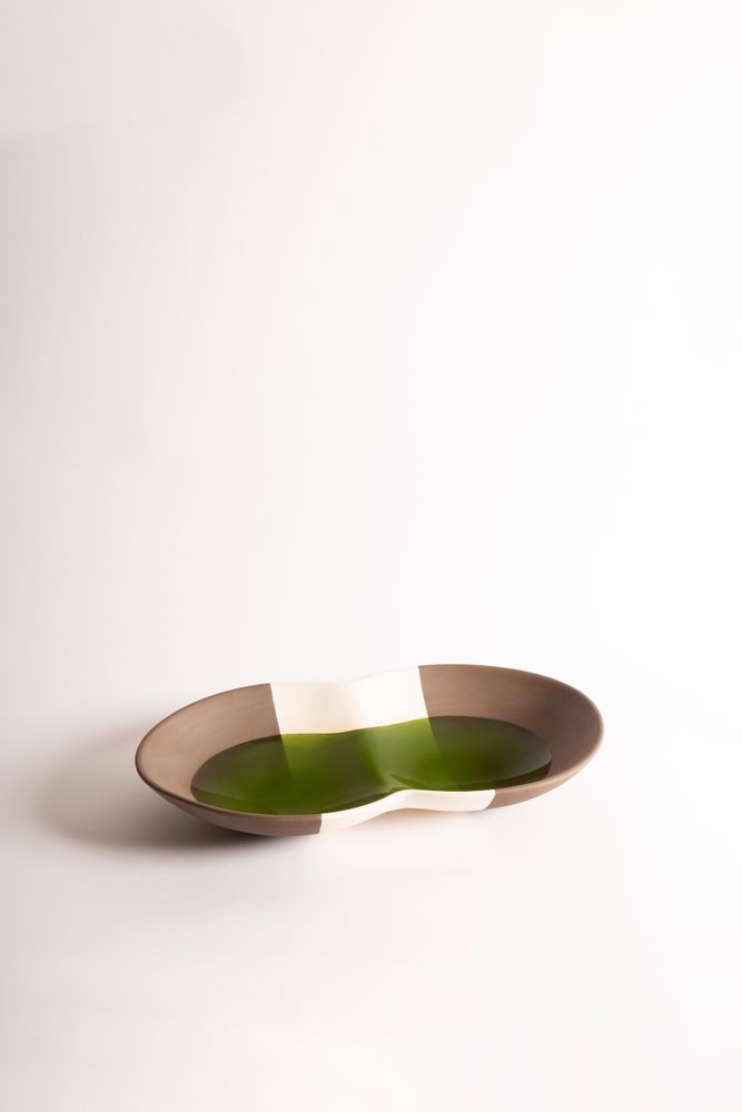 Ceramic - Equinoxe - Presentation Dish - DRAGONFLY