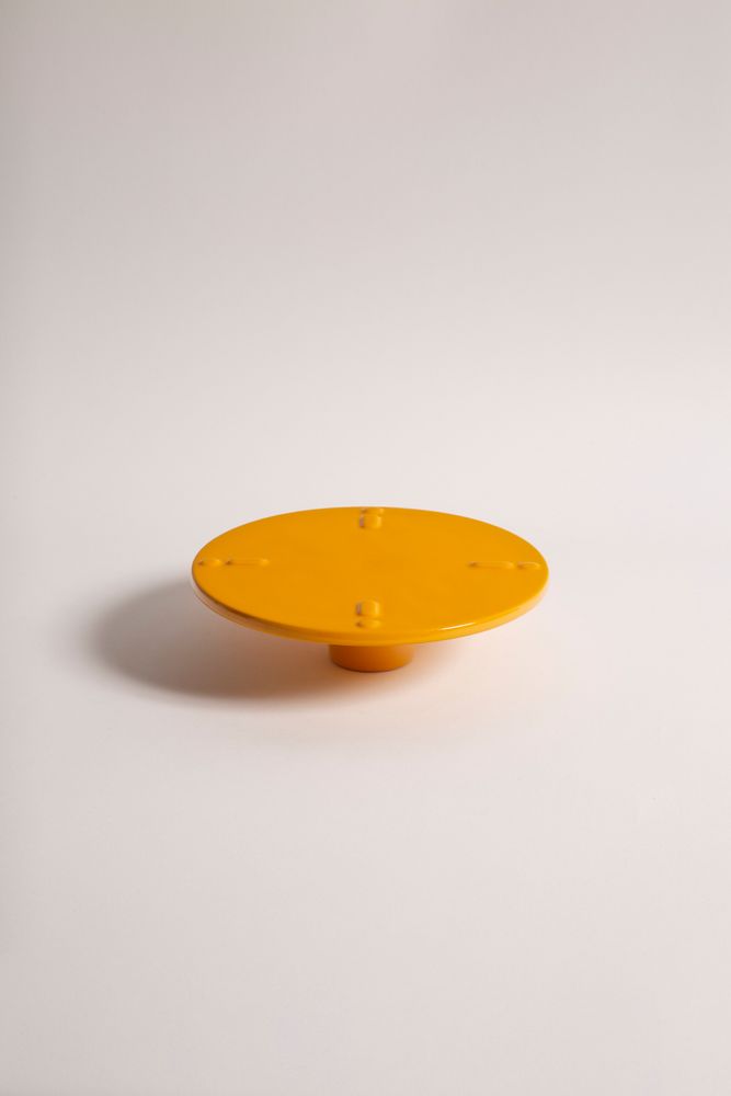 Ceramic - Water Lily - Dish on Stand - DRAGONFLY