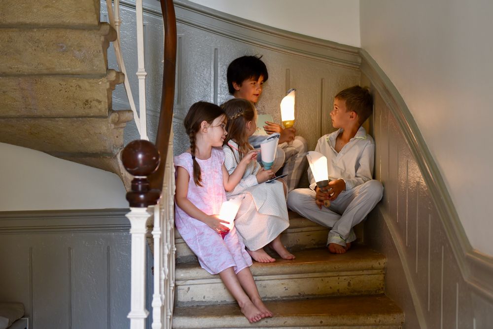 Objets de décoration - Lampe Nomade "Passe-Partout" Petite fée étoilée - MAISON POLOCHON