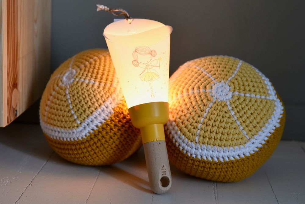 Objets de décoration - Lampe Nomade "Passe-Partout" Petite fée étoilée - MAISON POLOCHON