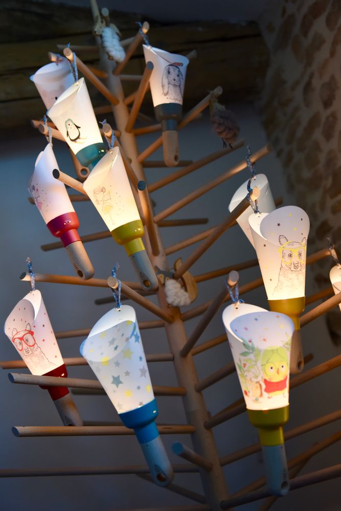 Objets de décoration - Lampe Nomade "Passe-Partout" Petite fée étoilée - MAISON POLOCHON