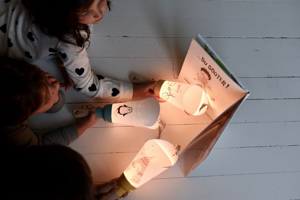 Objets de décoration - Lampe Nomade "Passe-Partout" Petite fée étoilée - MAISON POLOCHON