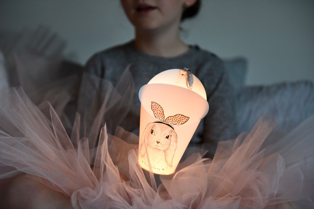 Lampes sans fil - Coffret Lampe Passe-Partout "Lapin So Sweet" - MAISON POLOCHON
