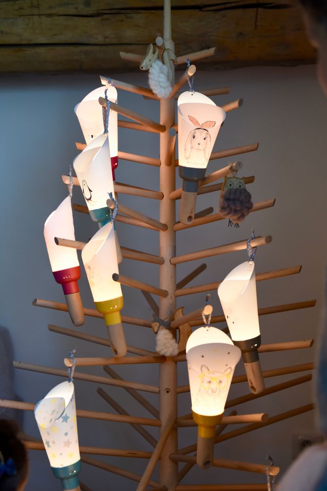 Lampes sans fil - Coffret Lampe Passe-Partout "Lapin So Sweet" - MAISON POLOCHON