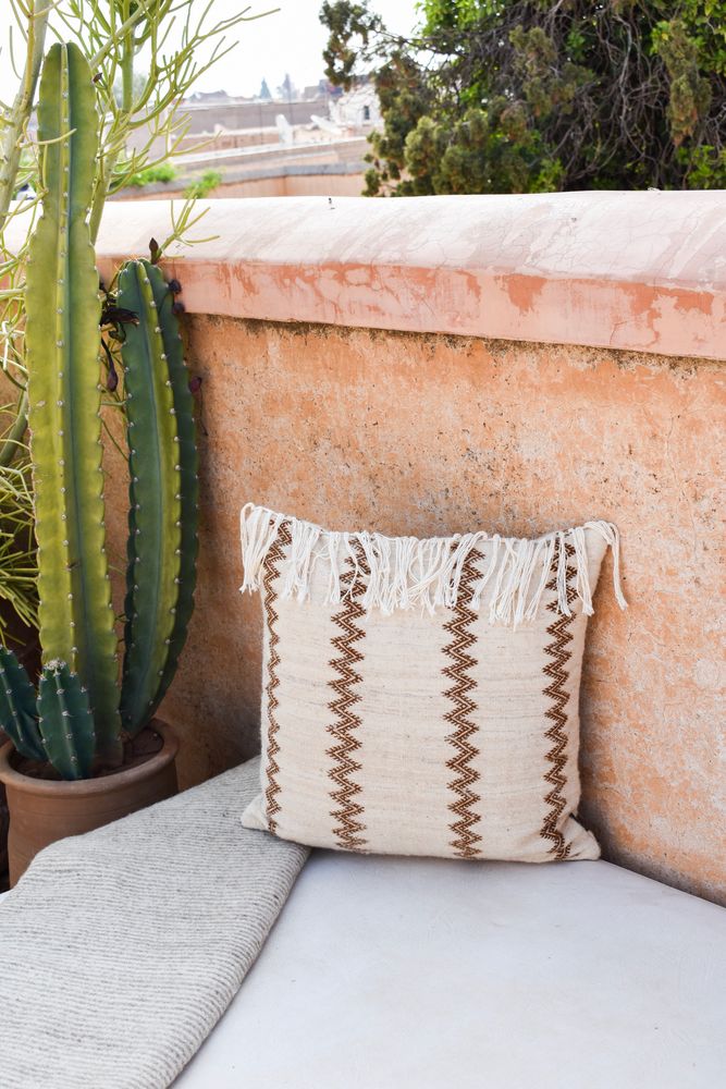 Coussins textile - Housse de coussin berbère Henna - FOLKS & TALES