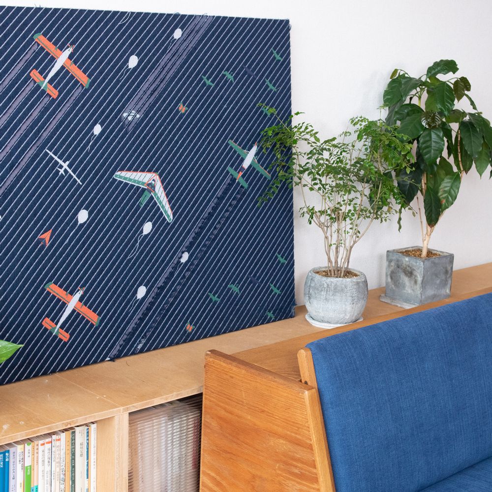 Autres décorations murales - SNIP SNAP | panneau d'art en tissu - YURI HIMURO