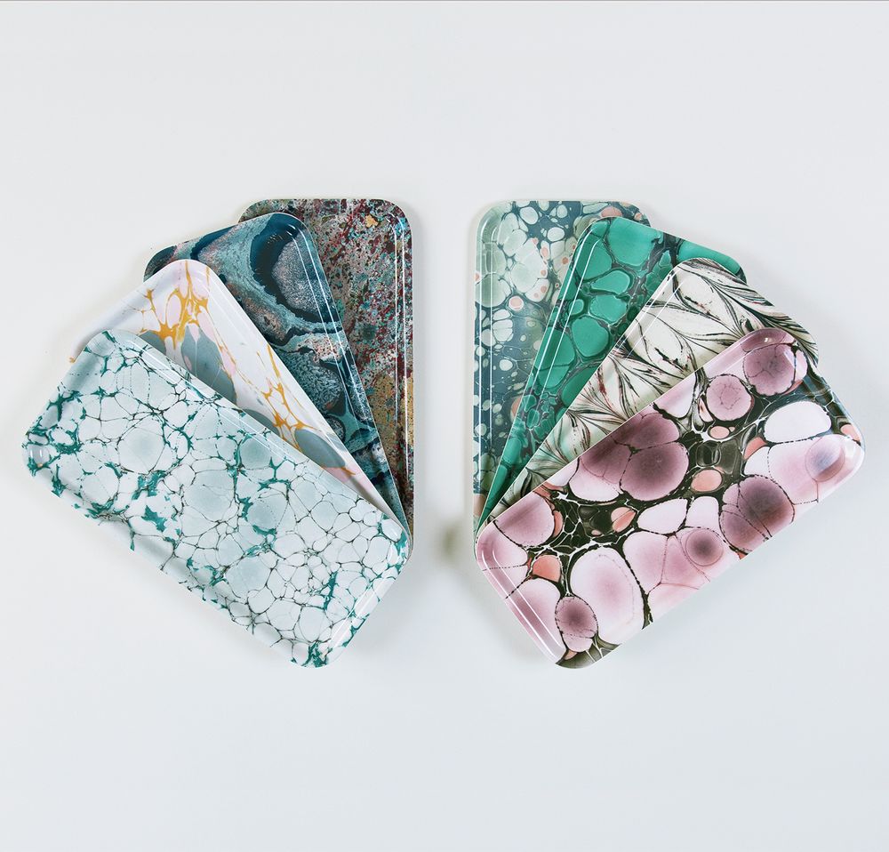 Trays - Marbled Serving trays - STUDIO FORMATA