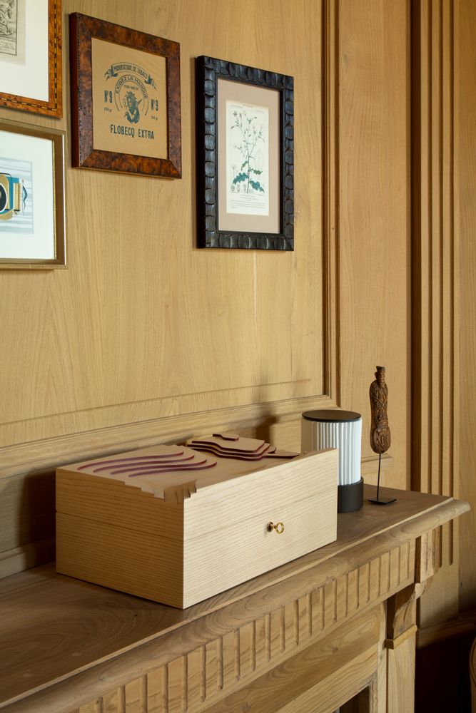 Unique pieces - Topography - Cigar box - DRAGONFLY