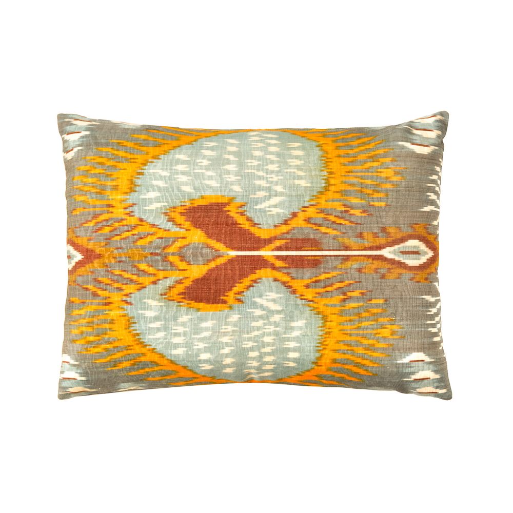 Coussins textile - Artemis Dots Coussin Ikat double face - HERITAGE GENEVE