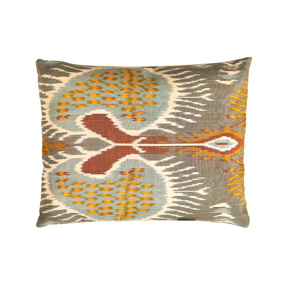 Coussins textile - Artemis Dots Coussin Ikat double face - HERITAGE GENEVE