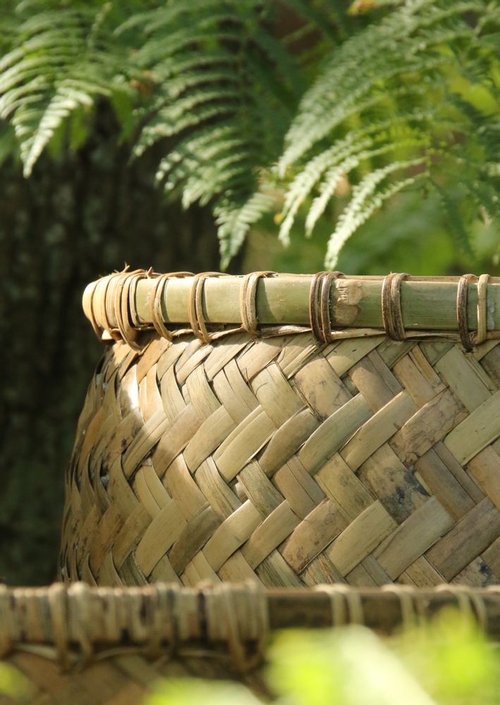 Pottery - Skinbamboo flowerpot - QUETZALES