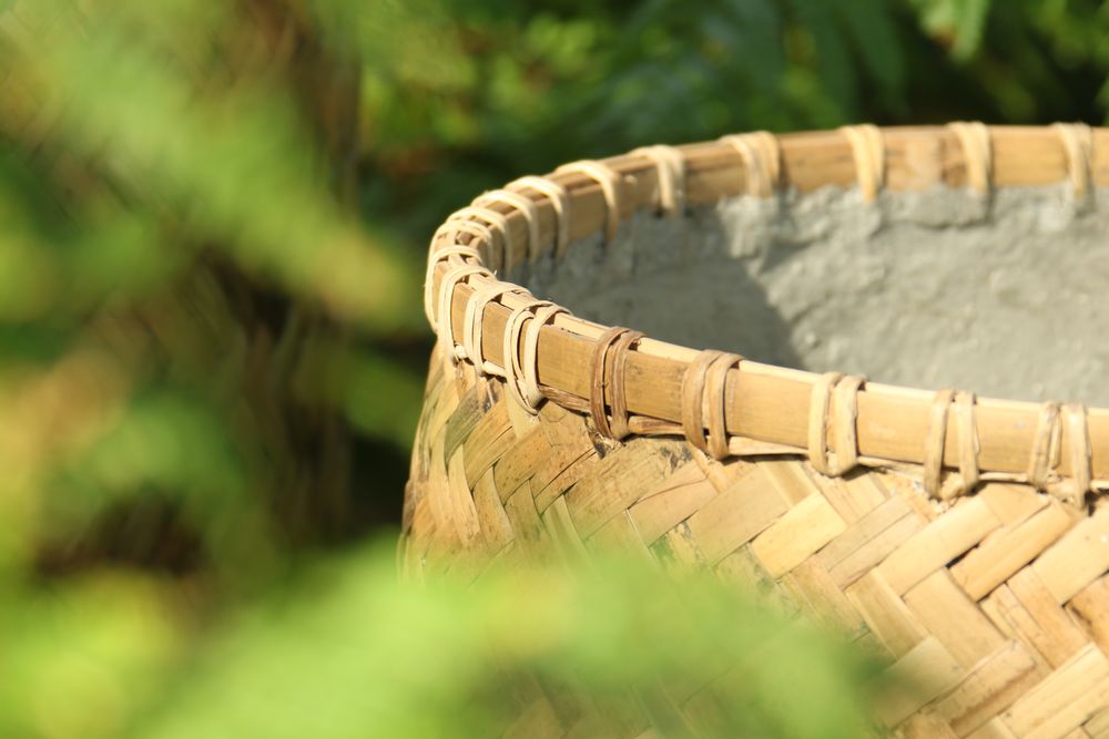 Pottery - Skinbamboo flowerpot - QUETZALES