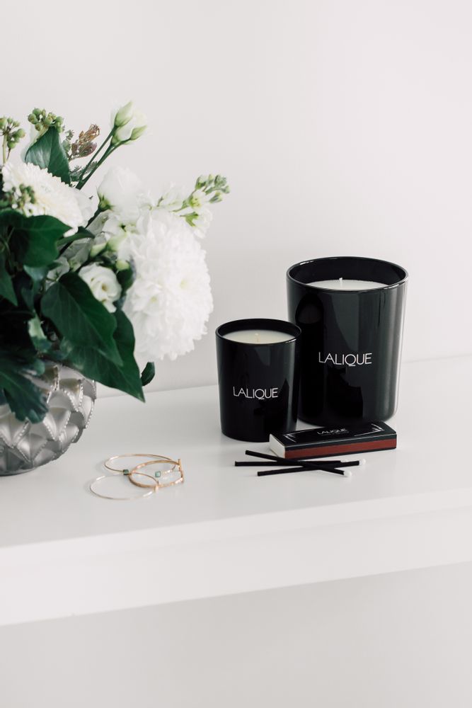 Objets de décoration - CHILI - BOUGIE PARFUMÉE - LALIQUE VOYAGE DE PARFUMEUR