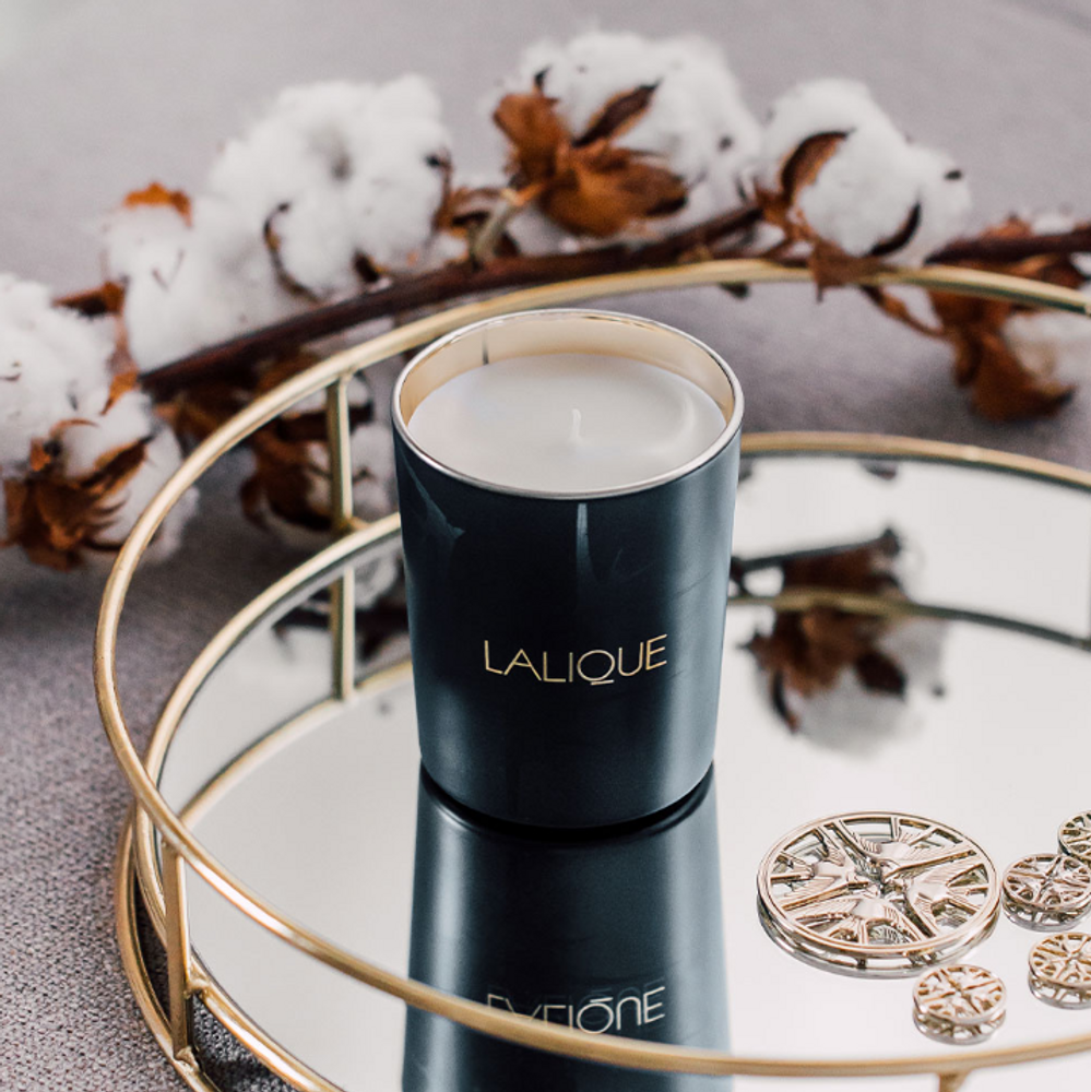 Objets de décoration - LA NUIT, NAIROBI - BOUGIE PARFUMÉE - LALIQUE VOYAGE DE PARFUMEUR